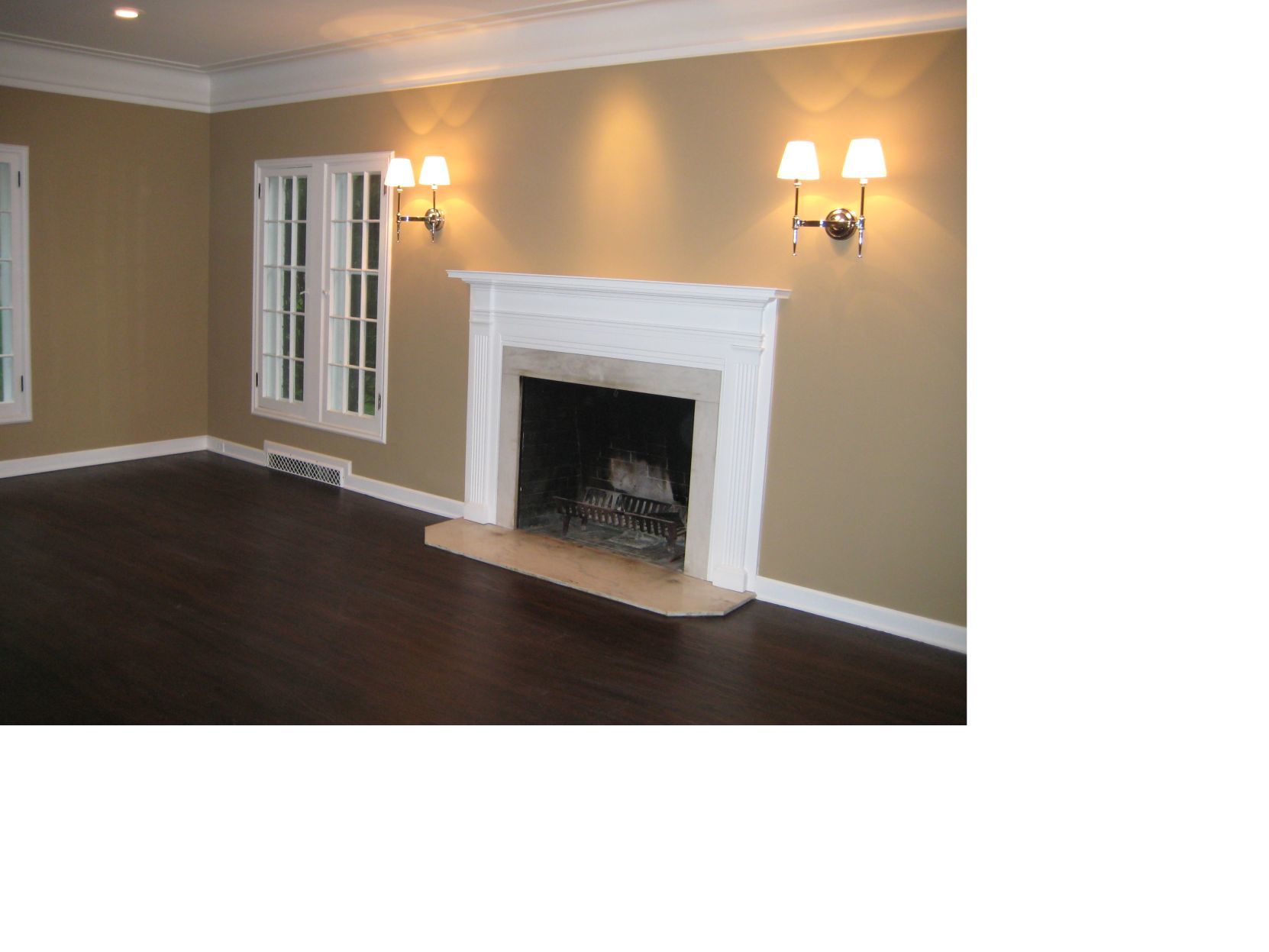 Old fireplace